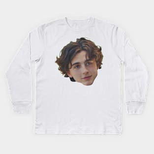 Thimotée Chalamet Kids Long Sleeve T-Shirt